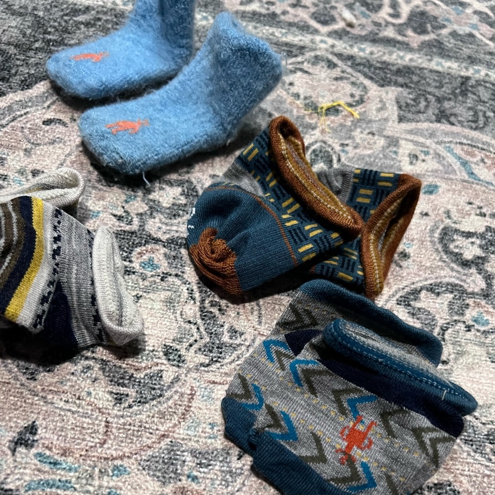 Smartwool socks set for infant- perfect infant sock set